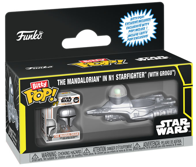 FUNKO BITTY POP Ride Star Wars The Mandalorian Starfighter